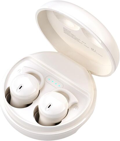 Invisible Sleep Headphones,Sleep Earbuds for Side Sleepers,Sleepbuds Comfortable Noise Blocking, Bluetooth 5.3 Wireless Open Ear Headphones for Sleeping,Driving,Hiking,Cycling - Beige in Saudi Arabia