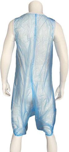 PVC AB Unisex Snap Through Crotch Romper (XX-Large, Baby Pink) in Saudi Arabia