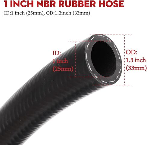 خرطوم نقل الوقود 10FT-3/4 بوصة، خرطوم وقود المزرعة 300PSI لتوزيع وقود الديزل والبنزين والشحوم والكيروسين والزيوت البترولية in Kuwait