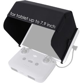 غطاء حماية من الشمس قابل للطي من CAPART لجهاز تحكم DJI RC-N1/RC-N2، متوافق مع DJI Mini 4 Pro Mini 3 Mini 3 Pro Mini 2 SE Mavic 3 Classic Pro DJI Air 3 2S، إصدار سريع (للكمبيوتر اللوحي بشاشة 7.9 بوصة) in Kuwait