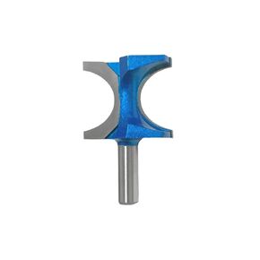 CO-CUTTNER Carbide Tipped Half Round Router Bits, 1/2" Shank, Radius 3/4" 1-1/2" Bead Dia., 90mm Overall Length