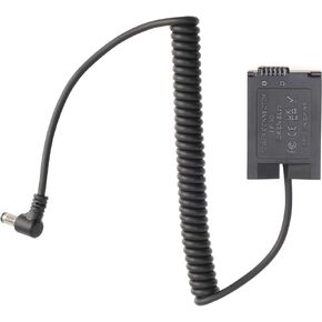 EN-EL25 Dummy Battery with DC Adapter for Nikon Z50, Z 30, Z fc Digital Cameras Replacement of EN-EL25 EN-EL25a Battery