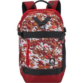 NIXON Gamma Backpack - Black/Charcoal - Made with REPREVE® Our Ocean™ and REPREVE® recycled plastics.