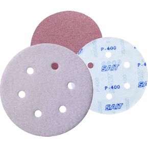 United Abrasives- SAIT 36560 3S، خطاف وحلقة 5 بوصة، 80 حبيبة، VAC-8، 50 حزمة in Kuwait