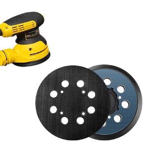 2 Pack 5 inch 8 Hole Hook and Loop Replacement Sanding Pad for DeWalt DWE64233 & N329079 Compatible with DWE6423/6423K, DWE6421/6421K, DWE6421-B2, DWE6421-B3, DWE6421-BR, DCW210B