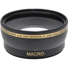 Xit XT58WAB 58mm 0.43 Wide Angle Lens (Black)