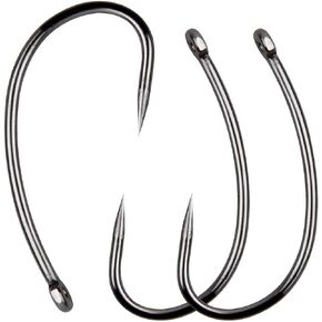 Barbless Fishing Hooks Small Carp Hooks Coarse Fishing Curve Shank Fly Tying Hook Carp Fishing Tackle Hair Rig Fish Hooks