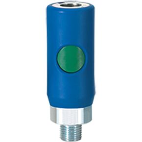 Coupler, High Flow 1/4" Mnpt Socket