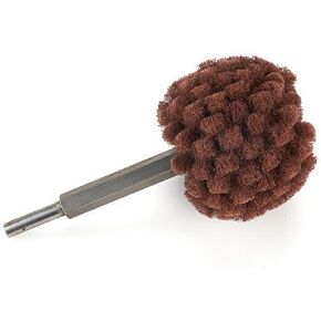 New Wave 2" Scruff & Buff Ball 320 Grit Maroon