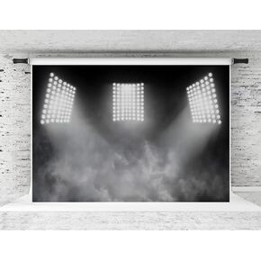 Kate 7x5ft Sport Backdrop for Photoshoot Stadium Photography Background Spotlight Backdrop for Portrait