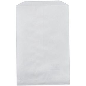 A1BakerySupplies 100 White Kraft Paper Bags, 4 X 6 Inches