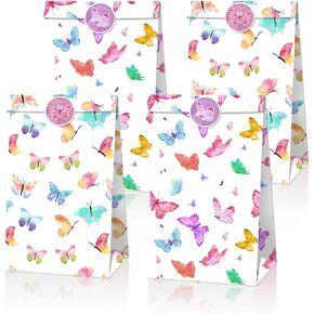 حقيبة ورقية للحفلات على شكل فراشات من Anor Wishlife، حقائب هدايا، أكياس حلوى لحفلات الفراشات، ديكورات in Kuwait