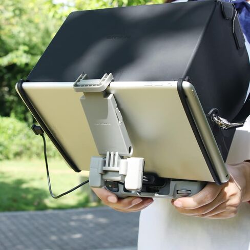 غطاء حماية من الشمس قابل للطي من CAPART لجهاز تحكم DJI RC-N1/RC-N2، متوافق مع DJI Mini 4 Pro Mini 3 Mini 3 Pro Mini 2 SE Mavic 3 Classic Pro DJI Air 3 2S، إصدار سريع (للكمبيوتر اللوحي بشاشة 7.9 بوصة) in Kuwait