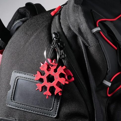 18 in 1 Snowflake Multi Tool, Phillips Flat Screwdriver Kit/Wrench/Bottle Opener, EDC Camping Gear, Gifts for Men (Colorful) in Kuwait