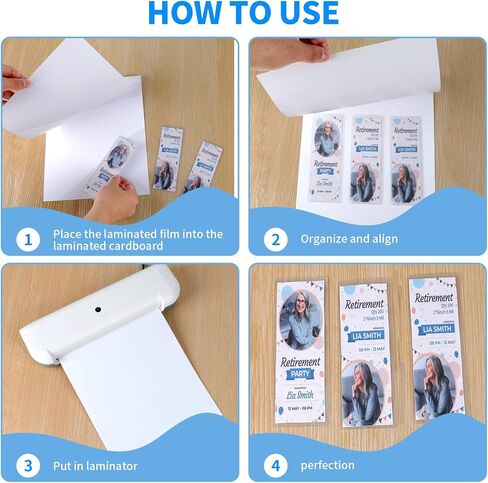 Laminator Carrier Sleeve Lamination Carrier Thermal Laminating Carriers Sheets Thermal Carrier Sheet for Laminator with All Brand Laminating Pouch (5, Letter Size) in Saudi Arabia