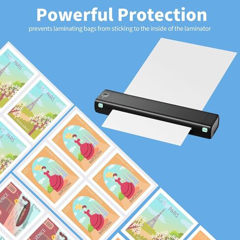Laminator Carrier Sleeve Lamination Carrier Thermal Laminating Carriers Sheets Thermal Carrier Sheet for Laminator with All Brand Laminating Pouch (5, Letter Size) in Kuwait