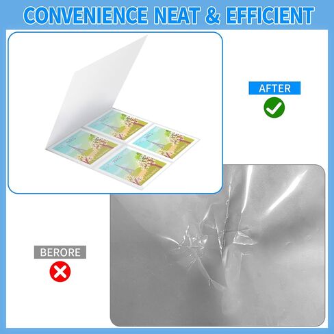 Laminator Carrier Sleeve Lamination Carrier Thermal Laminating Carriers Sheets Thermal Carrier Sheet for Laminator with All Brand Laminating Pouch (5, Letter Size) in Kuwait