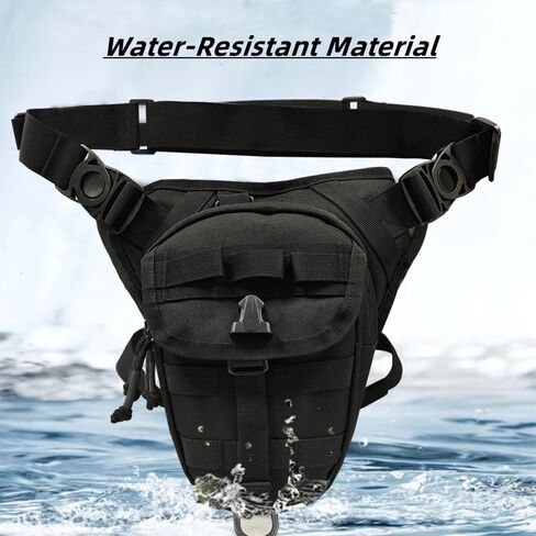 حقيبة الساق التكتيكية من Vdones للرجال، حقيبة الفخذ المثالية للنساء، مثالية لصيد الأسماك، والمشي لمسافات طويلة، والدراجات النارية، وركوب الخيل، والكشف in Kuwait