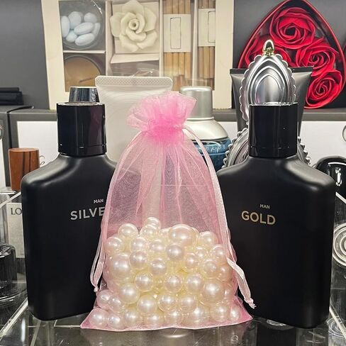 SIAGCRAW 100PCS Mixed Color Organza Bags, 4x6 inches Small Mesh Bag Drawstring, Little Gift Bags for Candy Jewelry Party Wedding Favor Small Presents in Kuwait