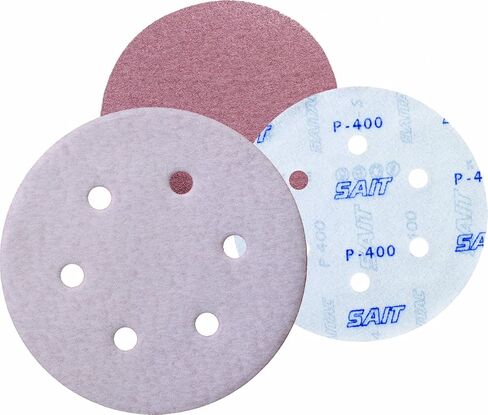United Abrasives- SAIT 36560 3S,5" Hook and Loop, 80 Grit, VAC-8, 50-Pack in Saudi Arabia