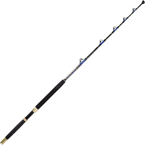 قضيب ألعاب كبير 5'6 بوصة برو التصيد 30-50lbs 50-80lbs 80-130lbs نايلون بعقب قصبة صيد القوارب 5 + 1 دليل الأسطوانة الصيد البحري قضبان التصيد in Kuwait