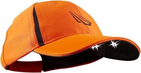 POWERCAP CAMO & Blaze LED Hat 25/10 مصباح أمامي مضاء للغاية يعمل بالبطارية بدون استخدام اليدين - منظم in Kuwait
