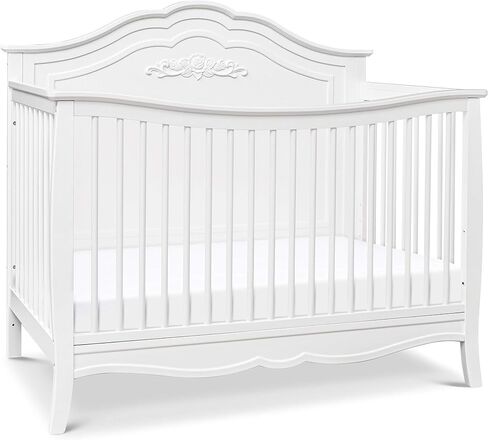 DaVinci Fiona 4-in-1 Convertible Crib in White, Greenguard Gold Certified in Saudi Arabia