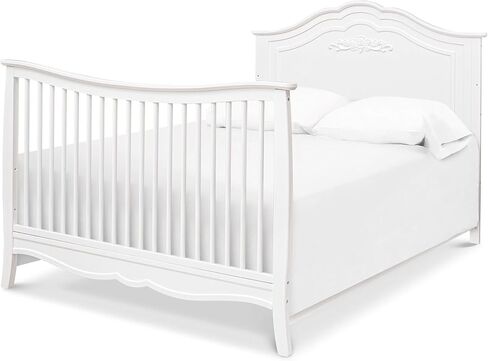 DaVinci Fiona 4-in-1 Convertible Crib in White, Greenguard Gold Certified in Saudi Arabia
