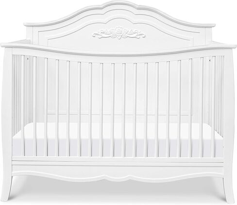 DaVinci Fiona 4-in-1 Convertible Crib in White, Greenguard Gold Certified in Saudi Arabia
