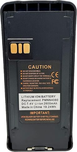 PMNN4080 2600mAh Li-ion Battery Compatible with Radio CP185 EP350 CP477 CP180 CP476 CP477 CP1300 CP1600 CP1660 PMNN4081 PMNN4476A PMNN4404ART in Saudi Arabia