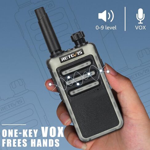 Retevis RB66 Fast Charging Walkie Talkies with Earpiece,Portable FRS Two-Way Radios,Flashlight, VOX, Remote Alarm, USB-C Charging Base,Durable Commercial 2 Way radios for Hotel Retail (5 Pack) in Saudi Arabia