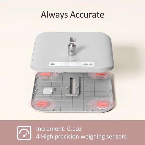 GROWNSY Baby Scale, Multifunctional Baby Weight Scale, Pet Scale for Puppy, Cat, Adult Scale Up to 330lbs, Digital Scale with Hold Function, 27-inch Height Measurement, 5 Units, LED Screen Grey in Saudi Arabia