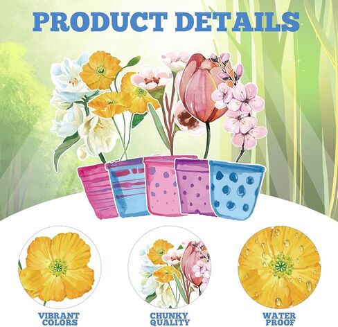 79 Pcs Spring Bulletin Board Decorations Easter Spring Classroom Decorations Hello Spring Flowers Cut Outs with 100 Pcs Glue Points Flower Plants Butterfly Decoration for School Classroom Party in Saudi Arabia