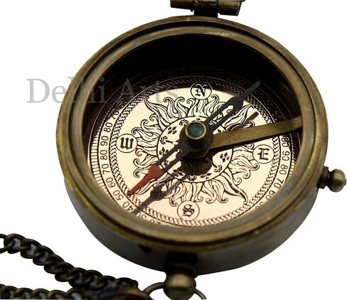 هدية المعمودية، بوصلة تذكارية مخصصة، صليب منقوش وكن قويًا وشجاعًا، أفكار هدايا التأكيد، راقية | هبة الإيمان السماوية. هدية المعمودية المثالية، التبشيرية، عيد الميلاد in Kuwait