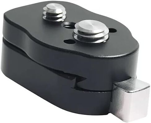 DIGITALFOTO Mini Quick Release Plates with Detachable Anti-Twist ARRI Locating Pins and 1/4" 3/8" Screws, Suitable for Camera Monitors, Magic Arms,Tripods in Kuwait