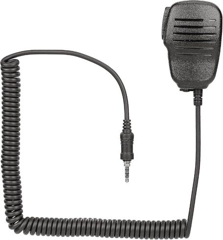 Retevis RM01 1 دبوس 3.5 مم ميكروفون مكبر صوت على الكتف، متوافق مع راديو RM01 وRT55 وRA26 VHF البحري، ومقبس صوت 3.5 مم (حزمة واحدة) in Saudi Arabia