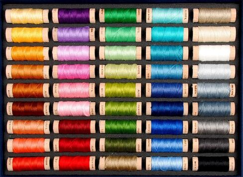 Aurifil USA Aurifil Best Selection خيط تنظيف قطني 45 بكرة صغيرة، متعددة in Saudi Arabia