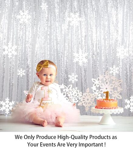 ShiDianYi Sequin Backdrop 10x10FT Silver Sequin Wedding Backdrop Photo Booth Sequin Backdrop Curtains for Parties Fabric Backdrop Glitter Background for Pictures Shimmer Curtains Event Decor in Kuwait