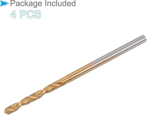 CoCud Mini Drill Bit, 2.2mm Drill Diameter 2.35mm Shank Diameter, Titanium Coated Micro Engraving Drill Bit - (Applications: for Plastic and Woodwork), 2-Pieces in Saudi Arabia