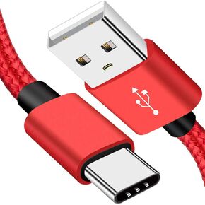 USB-C Type C Data Sync Charger Power Cable Cord for GoPro Hero 5 Session Hero 6 7 2018 Black White Silver CHDHS-501,Google Pixel 3 2 XL LG V30 V20 G5 Moto Z Samsung Galaxy S10 S9 S8 plus Charging Cord