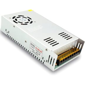 New Version DC 24V 15A 360W Power Supply,EAGWELL SMPS 110V AC to DC 24V Converter Switching Power Supply Adapter LED Driver for LED Strip CCTV Radio
