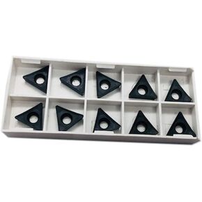 10 PC 1/2'' Inserts C6 Carbide Tip for Turning Tool Bit TCMT 3252 Chipbreaker