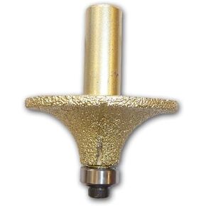 RBQL044618 3/4-Inch Radius Brazed Router Bit 1/2-Inch Shank with Bearing