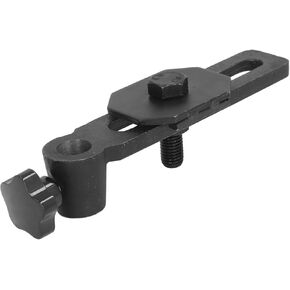 Lathe Tool Holder Base, Cast Steel 25mm Hole Woodworking Turning Lathe Base with Smooth Operation, Sturdy Structure for 1 Inch Tool Post, Rest Cast Iron Base DIY Lathe Accessories