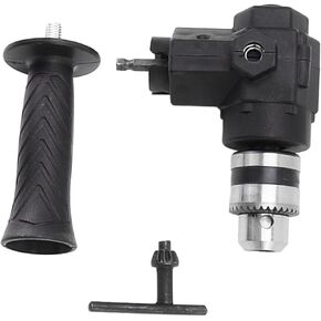 Drill Bit Right Angle Elbow 90 Degree Angle Drill Bearing Steel Right Angle Bend Extension Accessory Professional Drill Attachment Adapter Professional Right Angle Drill Bit Adapter