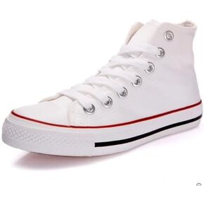 E﻿nigma Paris Women's High-Top Canvas Sneakers - Lift High Top Sneakers