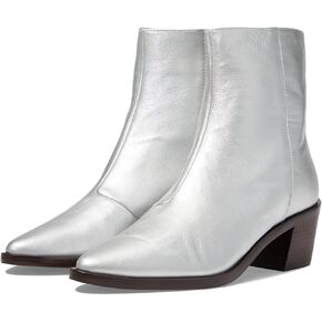 Madewell The Darcy Ankle Boots for Women - Leather Lining & Upper - Man-made Sole - Stacked Heel