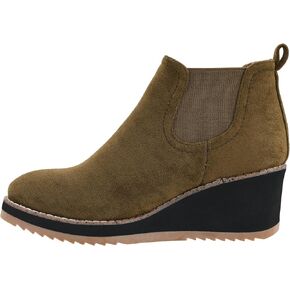 Corkys Footwear Love You A Latte 2.25-Inch Wedge Booties with a Full Inside Zip and Cushioned Insoles – Versatile Fall Essential