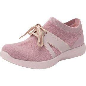 New Alegria Women's Traq Qool Walking Shoe Fuzz Blush 37