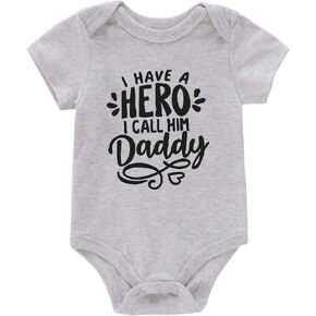 Newborn Infant Bodysuits Unisex Funny Letter Print Cute Rompers Baby Summer Clothes
